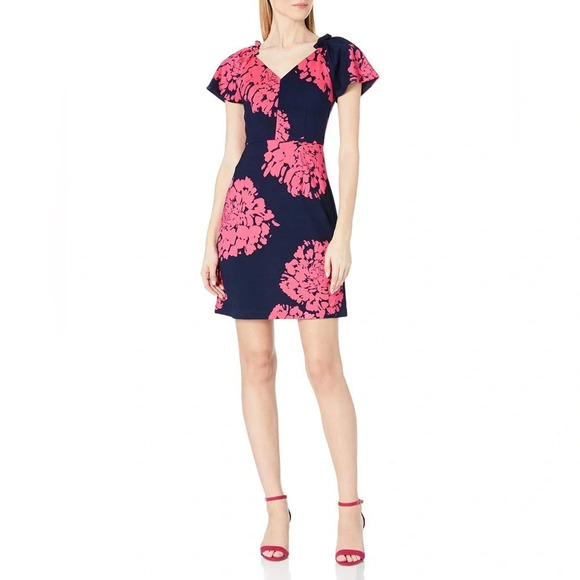 Trina Turk Beckell Floral-Print Dress - Picture 7 of 9